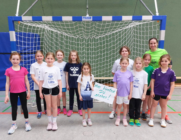 Mannschaftsbild Handball E-Mädchen 24/25