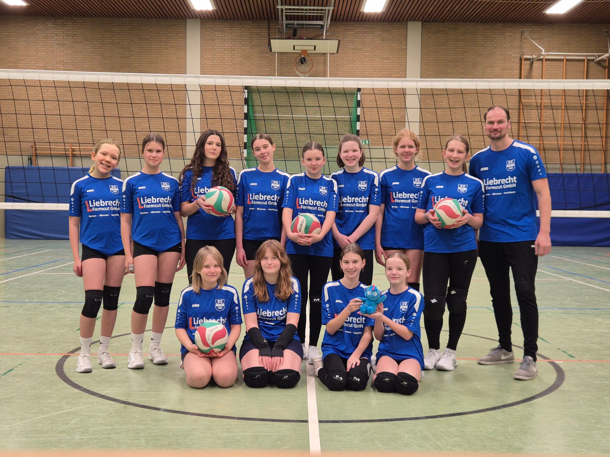 Gruppenbild der Volleyballtrainer 2023